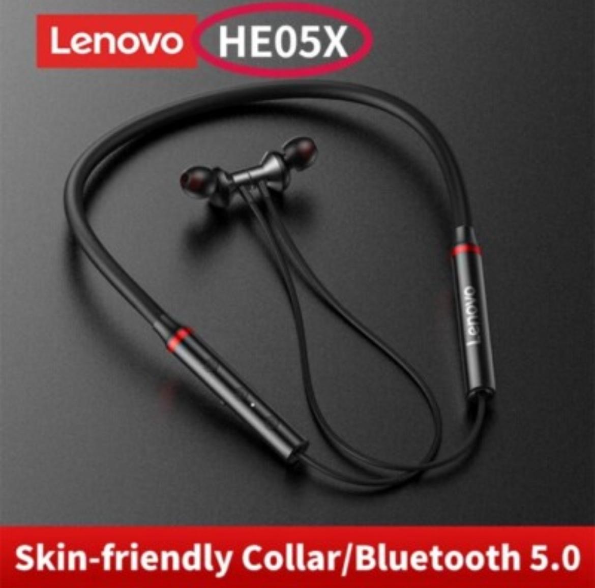 Lenovo HE05X Neckband Bluetooth Headset