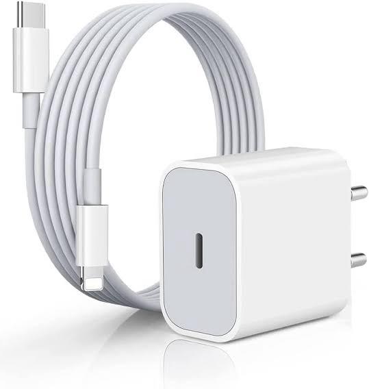 Apple 20W USB-C Power Adapter with USB-C to Lightning Cable (2-Pin Plug)